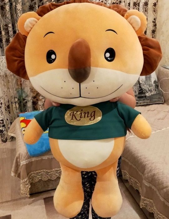 Игрушка-подушка лев