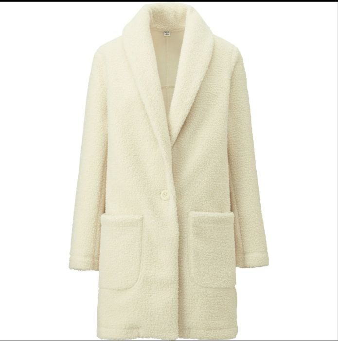 Пальто тедди Uniqlo (оригинал)