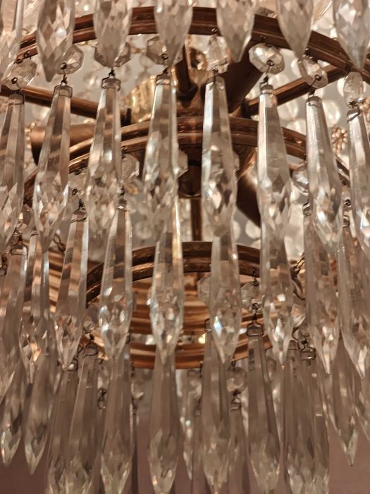 Candelabru cristal in stil Neoclasic