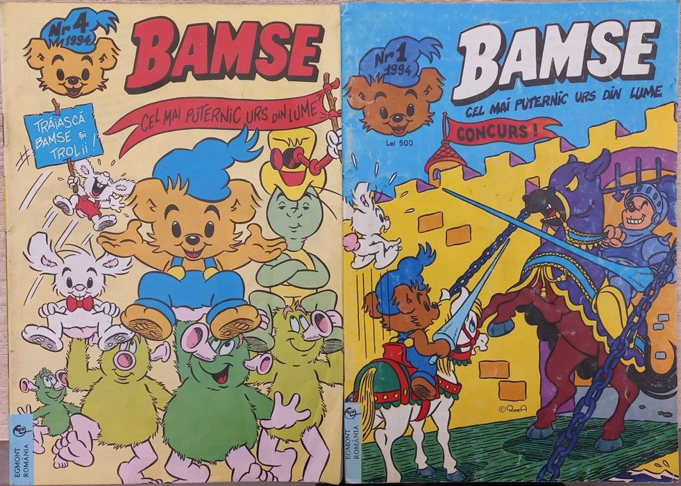 Revista Bamse nr. 1 si 4 din 1994