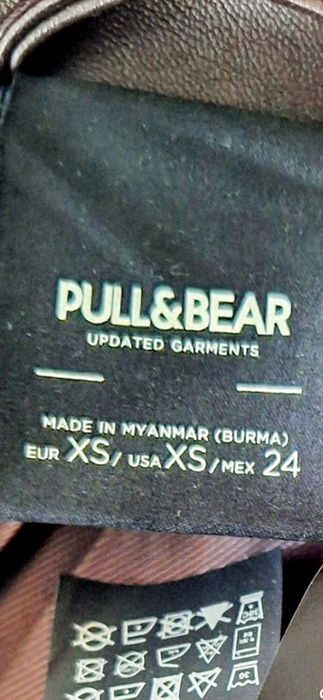 Новый Кож Пиджак PULL&BEAR Spain 46р