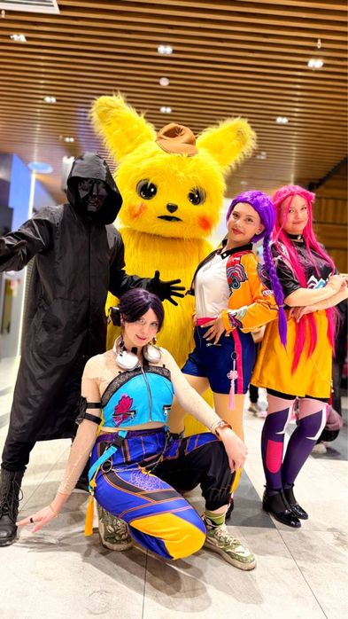 Аниматоры. Руми. Пикачу. Три кота. Animator. Мишка. Куроми. Русалка.