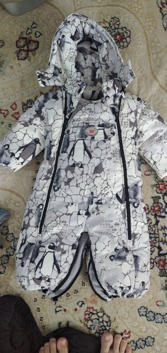 Продам очень теплый зимний комбез