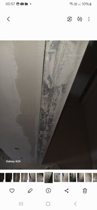 Обой Шпаклёвка жұмысы