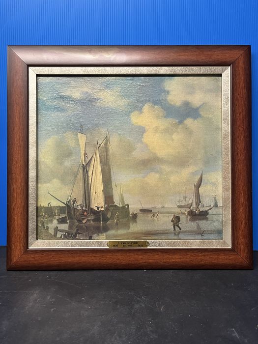 Картина по холандския маринист Вилем ван де Велде