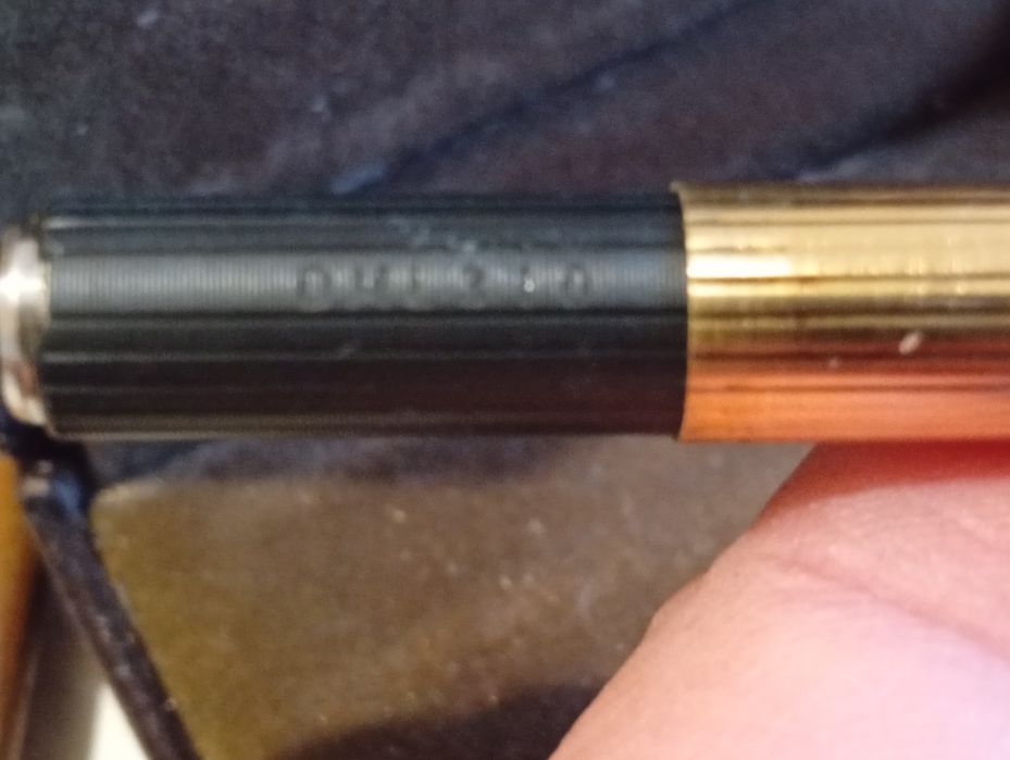 Stilou Aurora  argint placat cu aur