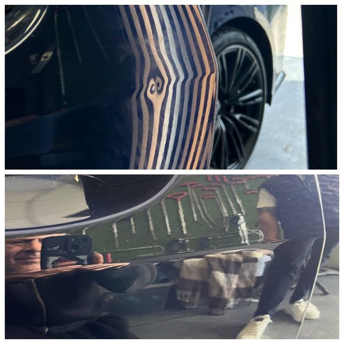 PDR Burgas поправка на вдлъбнатини/градушка без кит и боя