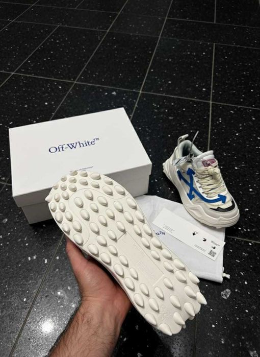 Adidasi OFF White Odsy 1000 Alb - PREMIUM