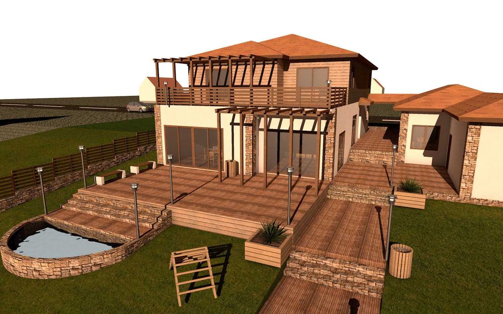 Къща за гости с магазин в с. Горица