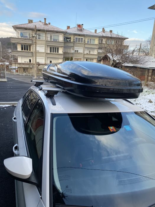 Багажник за ски Mont Blank-черен гланц