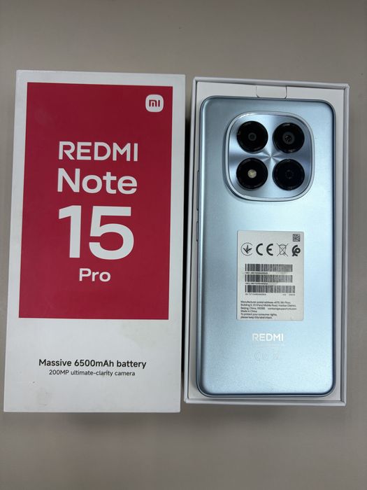 Сотилади Redmi Note 15 pro 8/256 gb.