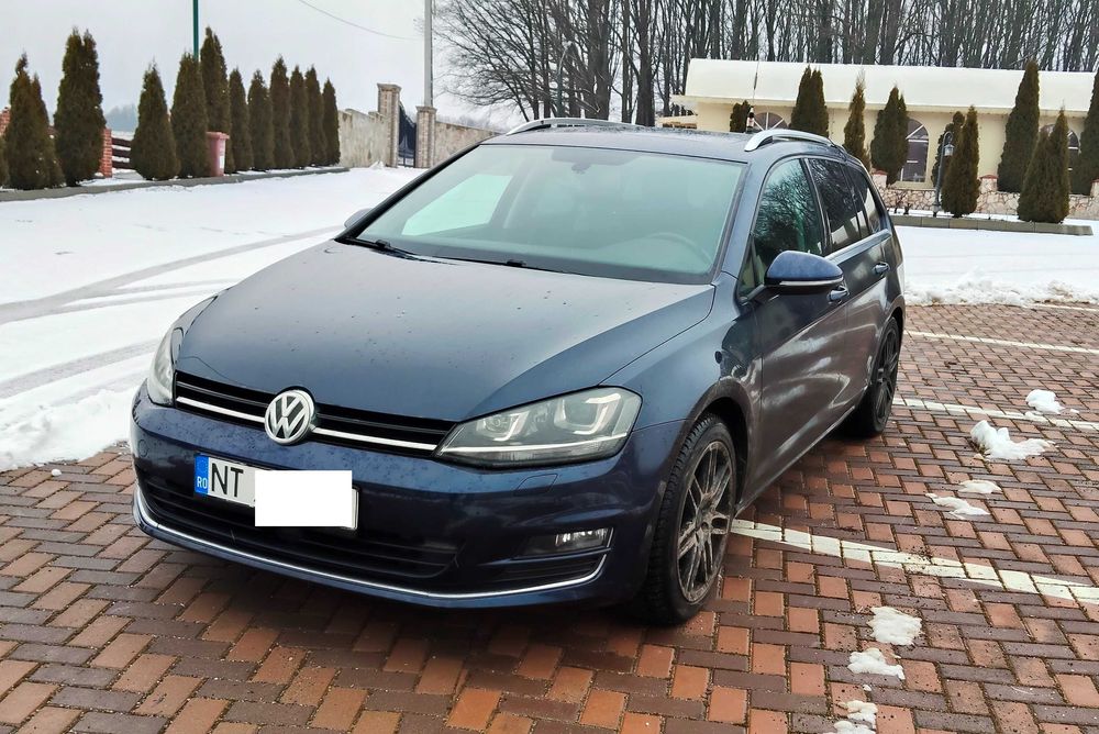VW Golf 7, 2.0TDI, 150CP, 2016, E6, fara adblue, panoramic