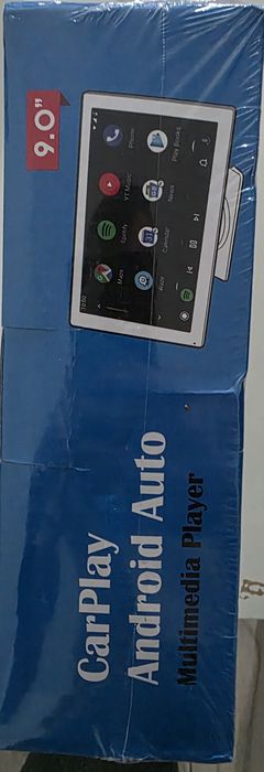 Navigație Auto Portabilă 9.0" – CarPlay / Android Auto Wireless + Cameră Marșarier – Nouă la cutie