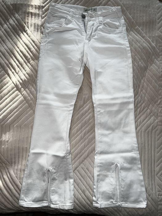 Джинсы белые и чёрные штаны на девочку