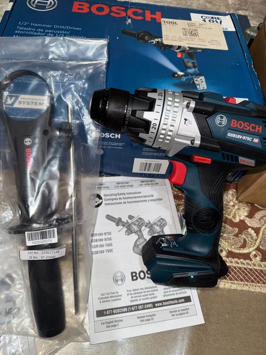 Bosch GSB18v-110C Оригинал ударний дрелл / Шурпаверт