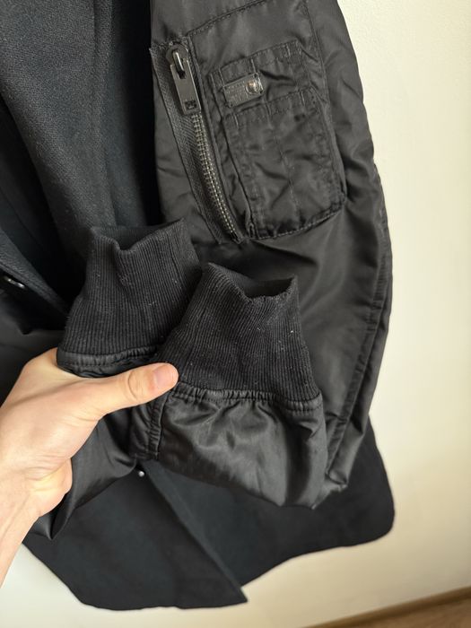 Мъжко вълнено палто Diesel Hybrid Bomber Jacket