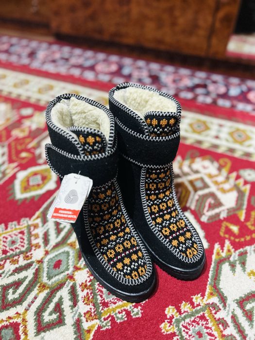 Сапоги из шерсть