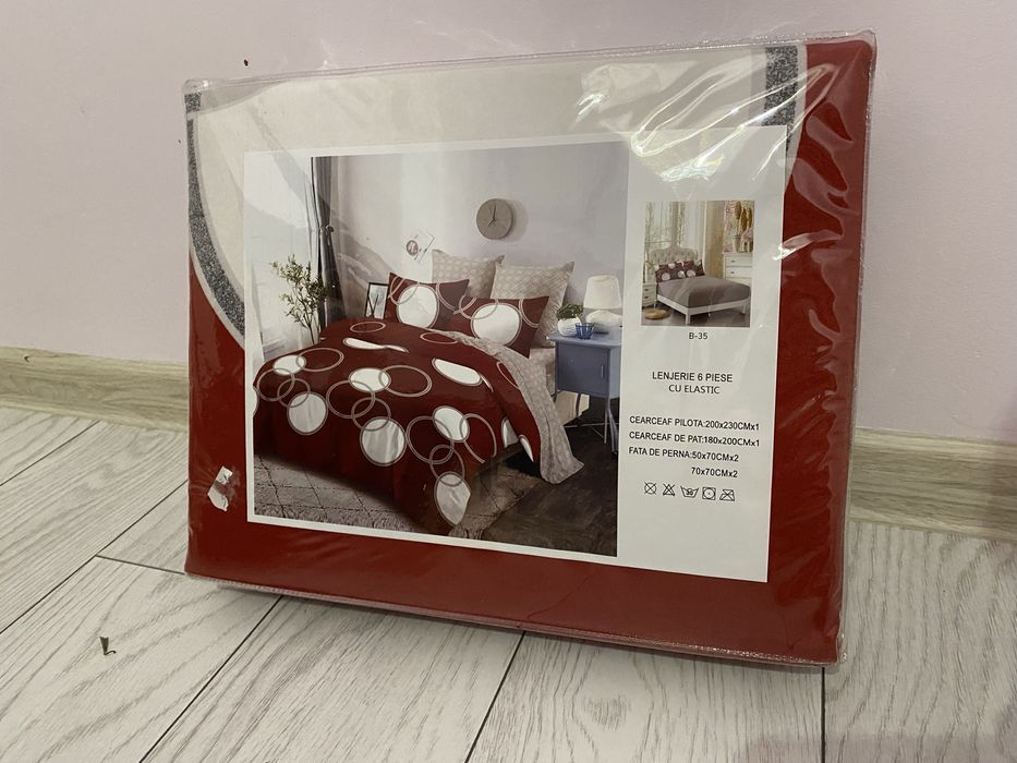 Lenjerie de pat 6 piese