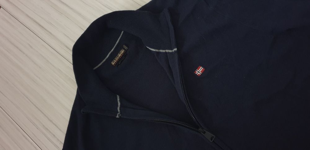 Napapijri Damavand Merino Wool Full Zip /  M НОВО! ОРИГИНАЛ! Жилетка С