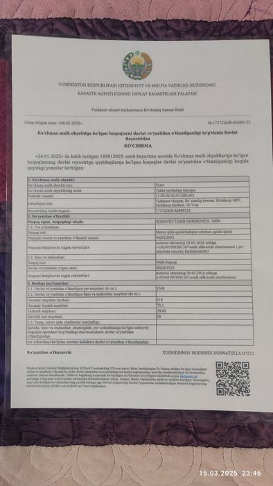 Оқтош дача сотилади