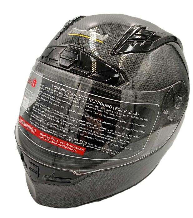 Затворена каска танкед racing pro carbon