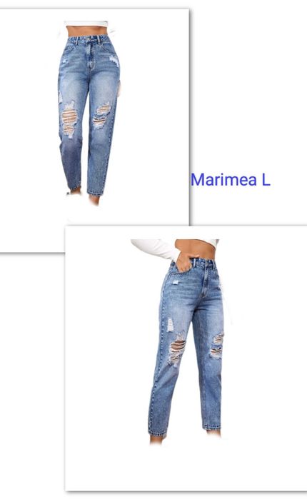 Blugi Mom Fit, mărimea L