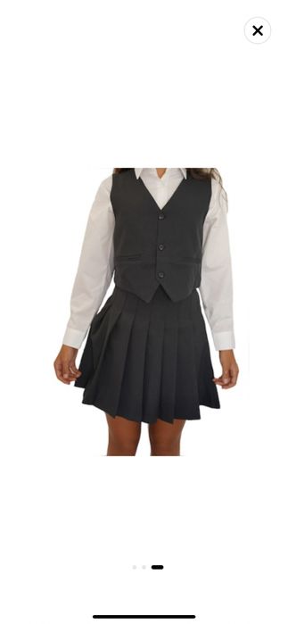 Fusta pliseuri/plisata fete scoala/ uniforma scolara