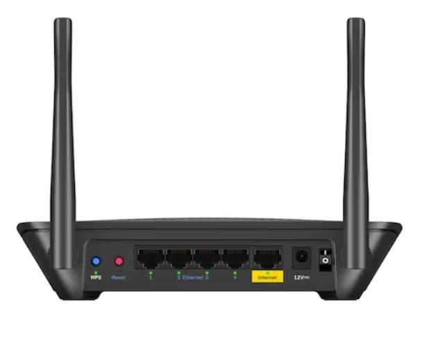 Router Linksys 2,4 GHz si 5 GHz Dual-band, 2 antene Wi-Fi