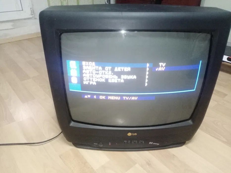 Продам цветной телевизор LG 23 system