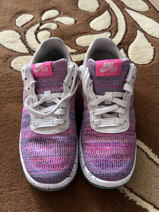 NIKE AIR FORCE 1 CRATER FLYKNIT roz dama fete 38,5