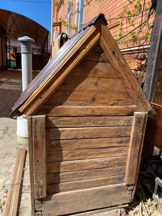 Пролам будку для собаки