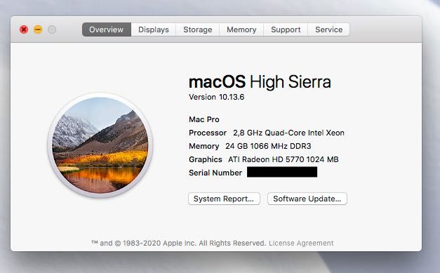 Calculator Apple Mac Pro 5.1