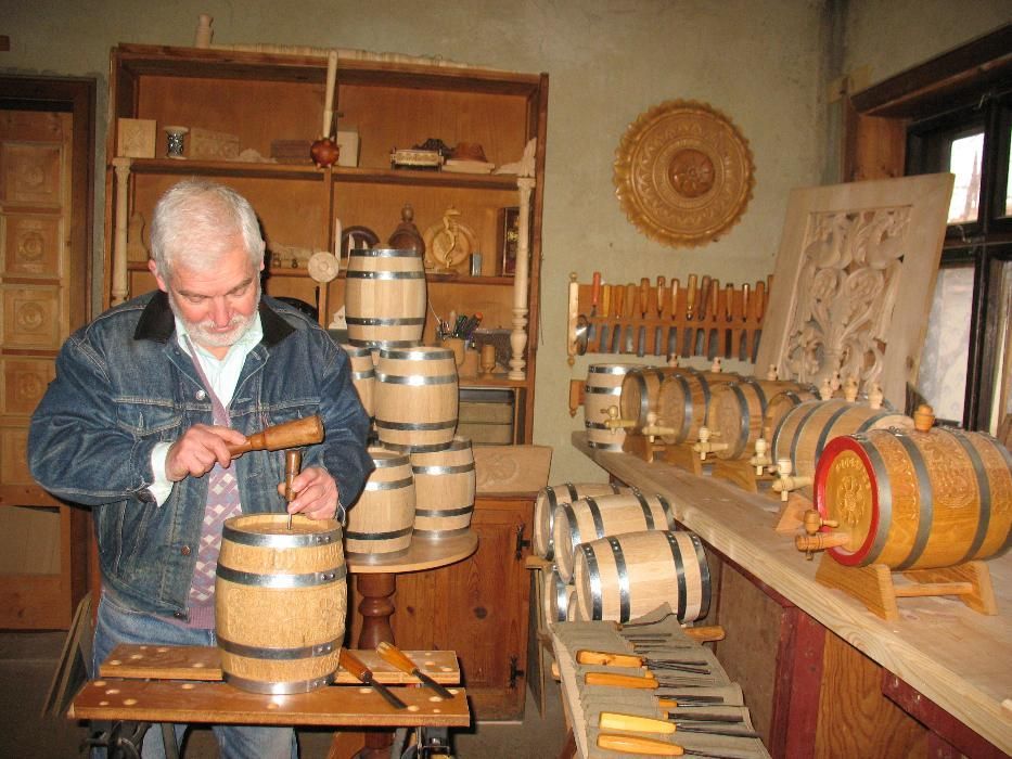 Дъбови бурета / 3 и 5 литра /