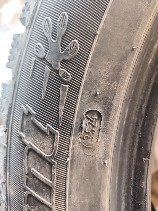 Зимний шиповынный балон