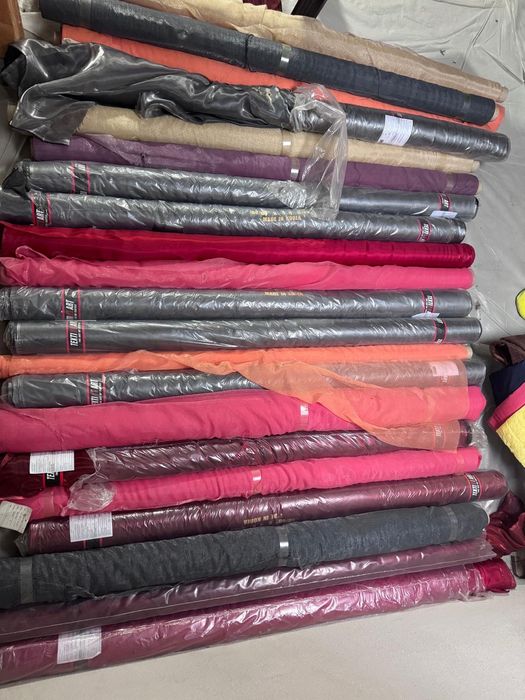 Lot organza aprox 880 m