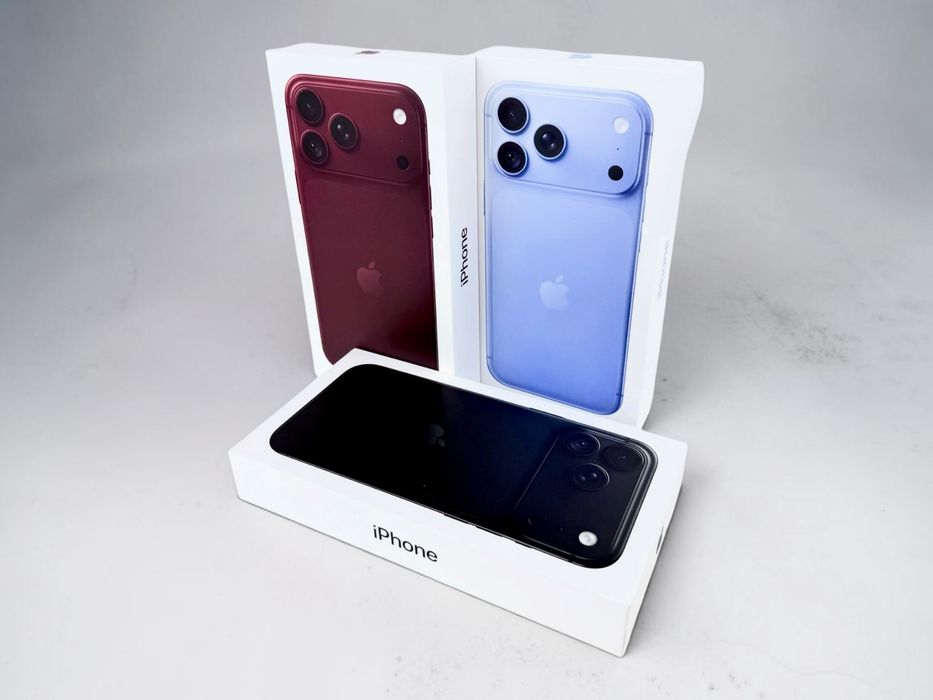 НАЛИЧЕН! Apple iPhone 18 Pro Max 256GB Black / Silver / Glacier / Burgundy Гаранция!