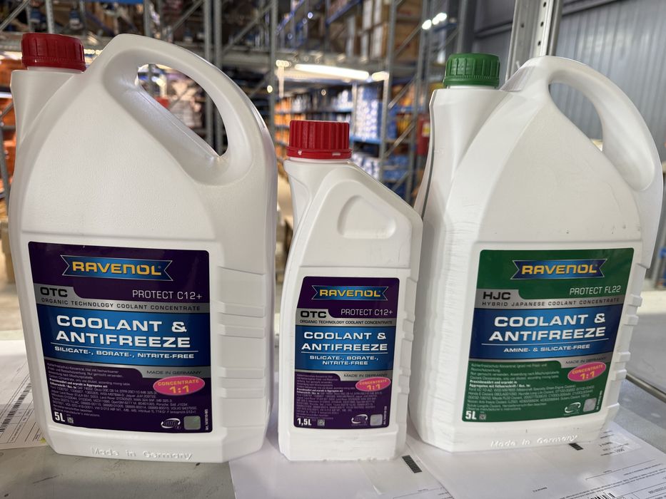 Масло RAVENOL всех вязкости