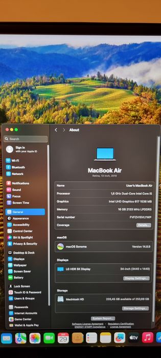 MacBook Air 13 2019 (display defect)