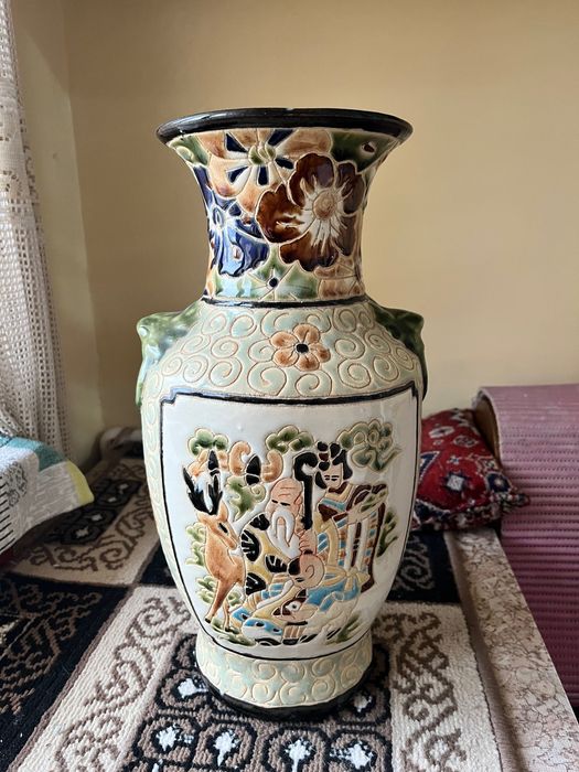 Ваза и слон антиквариат