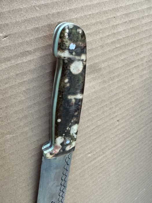 Стар нож 30см , гравиран