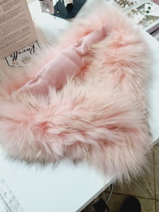 Яка от естествен косъм на ракун