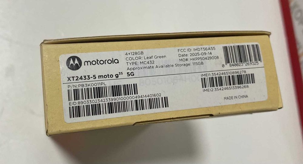 Motorola Moto G35 5G 128GB 4GB RAM