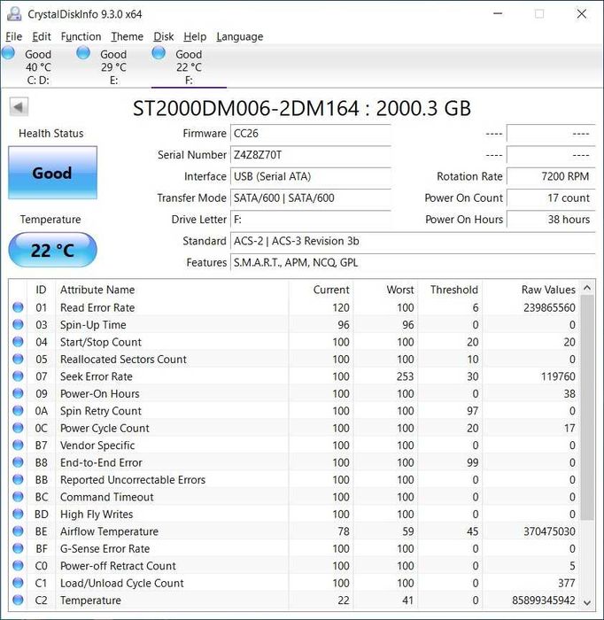 Hard Disk 2TB SEAGATE SATA 3 7200rpm ST2000DM006 PC NVR DVR NAS - nou.