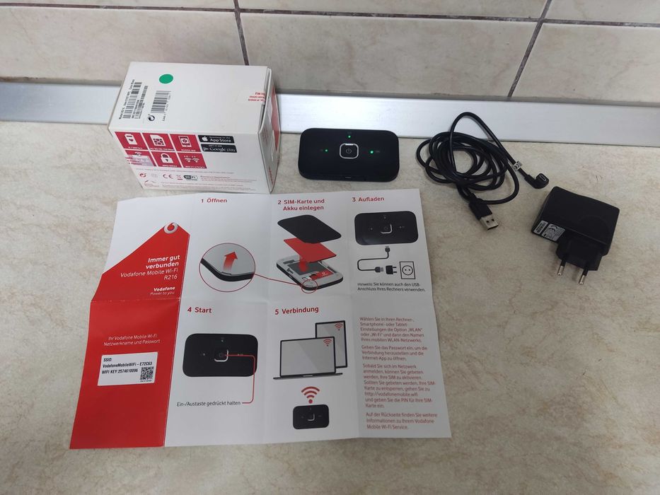 Router mobil Wi-Fi 4G Vodafone R216