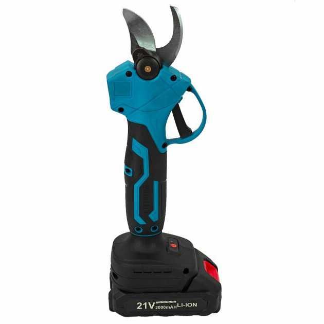 Foarfeca Electrica pentru gradina cu 2 Acumulatori, Trusa,lame rezerva