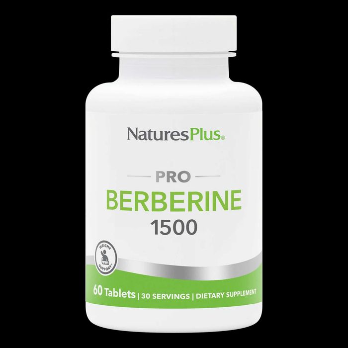 Nature’s Plus PRO Berberine Берберин 1500 мг 750 мг, 60 капсул