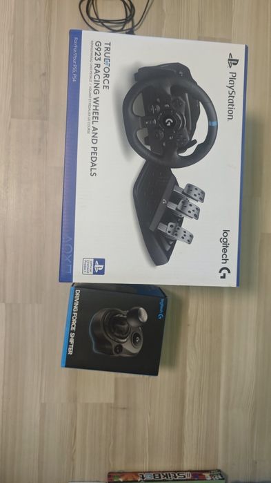 Logitech g923 + Logitech g shifter