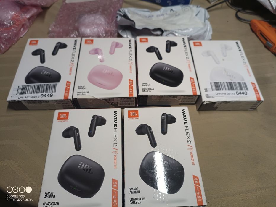 JBL Wave Flex 2, Безжични Bluetooth слушалки с 40 часа време за възпроизвеждане, JBL Pure Bass