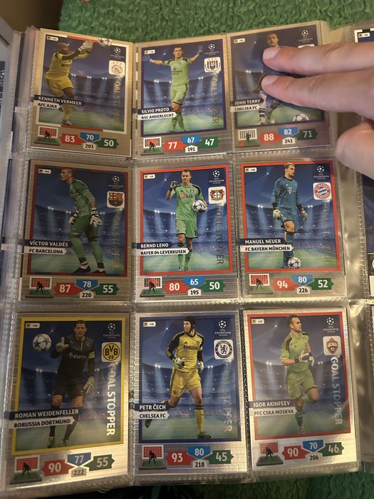 Carduri Panini Uefa Champions League 2013-2014