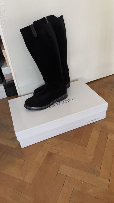 Дамско ботуши ест. велур